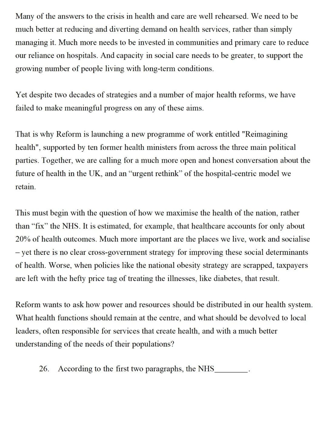 2025年考研英語(yǔ)二真題答案和解析（完整版）