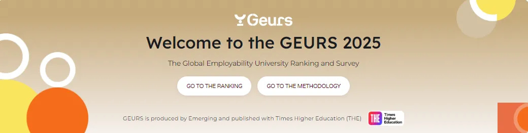 2025泰晤士全球大學就業力排名發布！哪所院校畢業生最受雇主青睞？