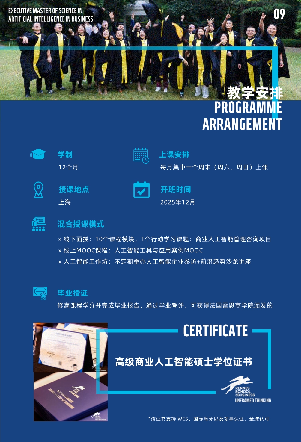 法國雷恩商學院人工智能碩士MAIB