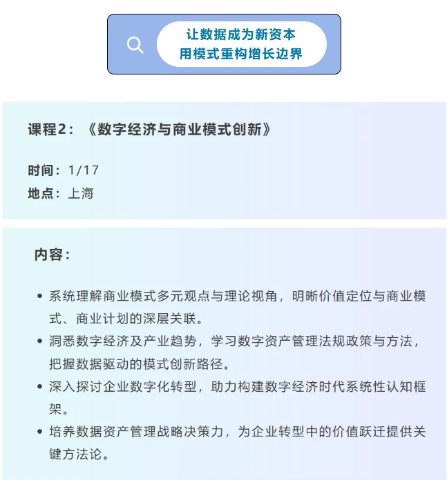 1/17《數字經濟與商業模式創新》