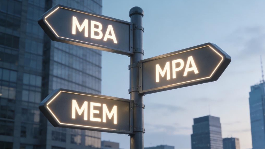MBA、MPA、MEM，三者核心差異是什么？