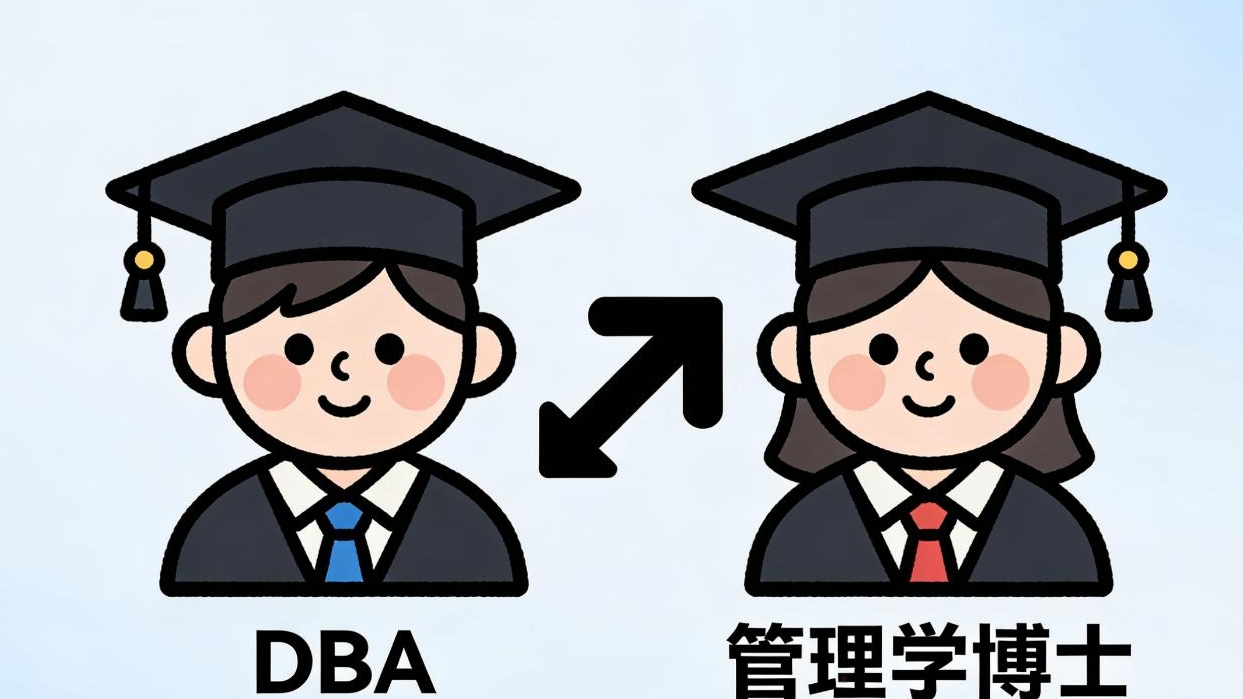 DBA 與管理學博士的區別｜一篇分清