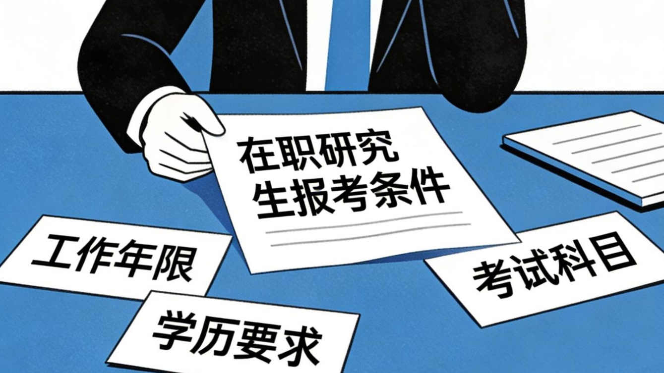在職研究生報名條件是什么？必須本科滿 3 年嗎？答案講透了
