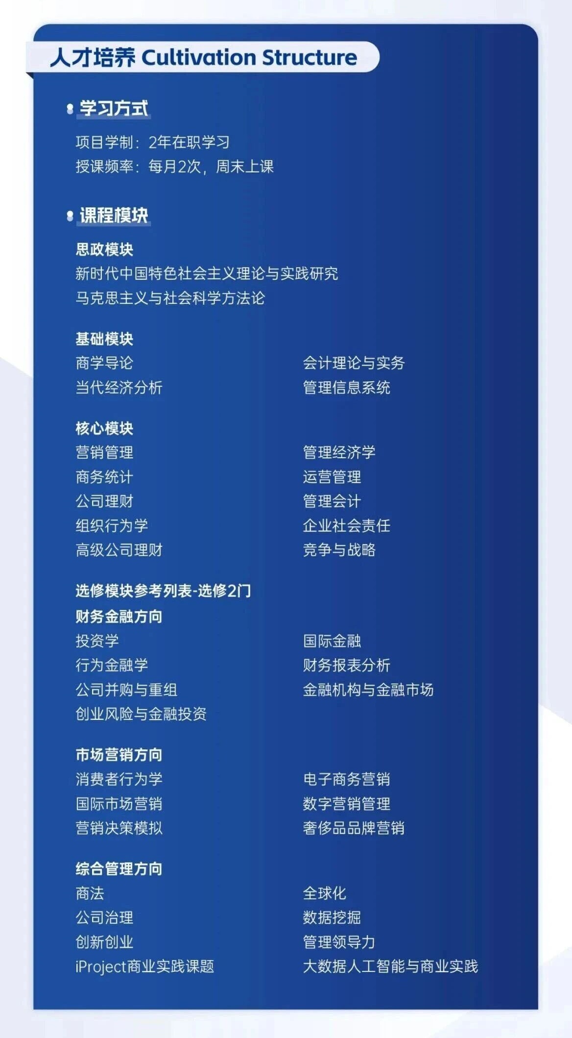 上海財(cái)經(jīng)大學(xué)與美國(guó)韋伯斯特大學(xué)iMBA招生信息