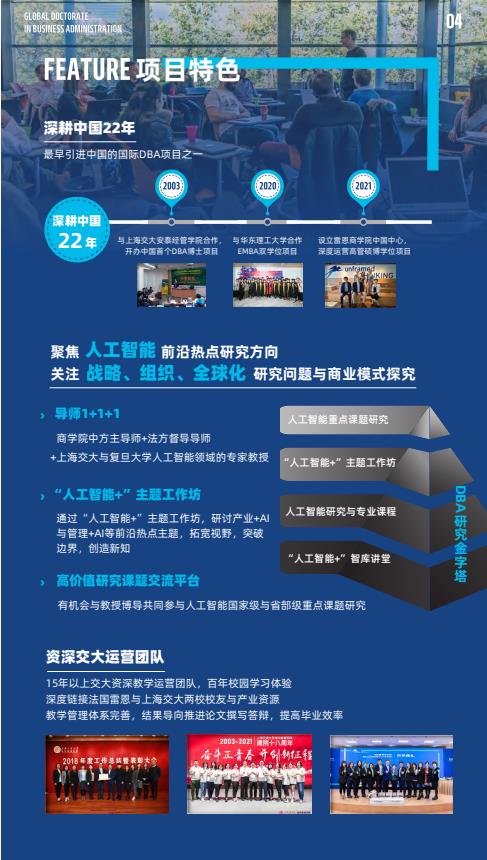 機器人與人工智能方向-全球工商管理博士（GDBA in R&Al）簡章-法國雷恩商學院