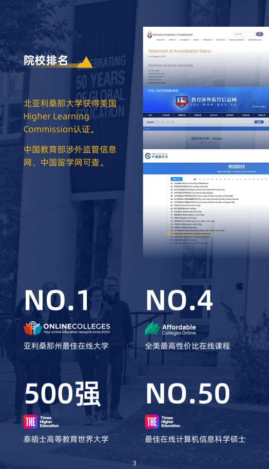 美國北亞利桑那大學計算機信息技術碩士NAUMC