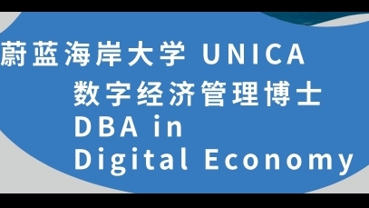 法國蔚藍海岸大學【數字經濟管理博士DDE】招生簡章